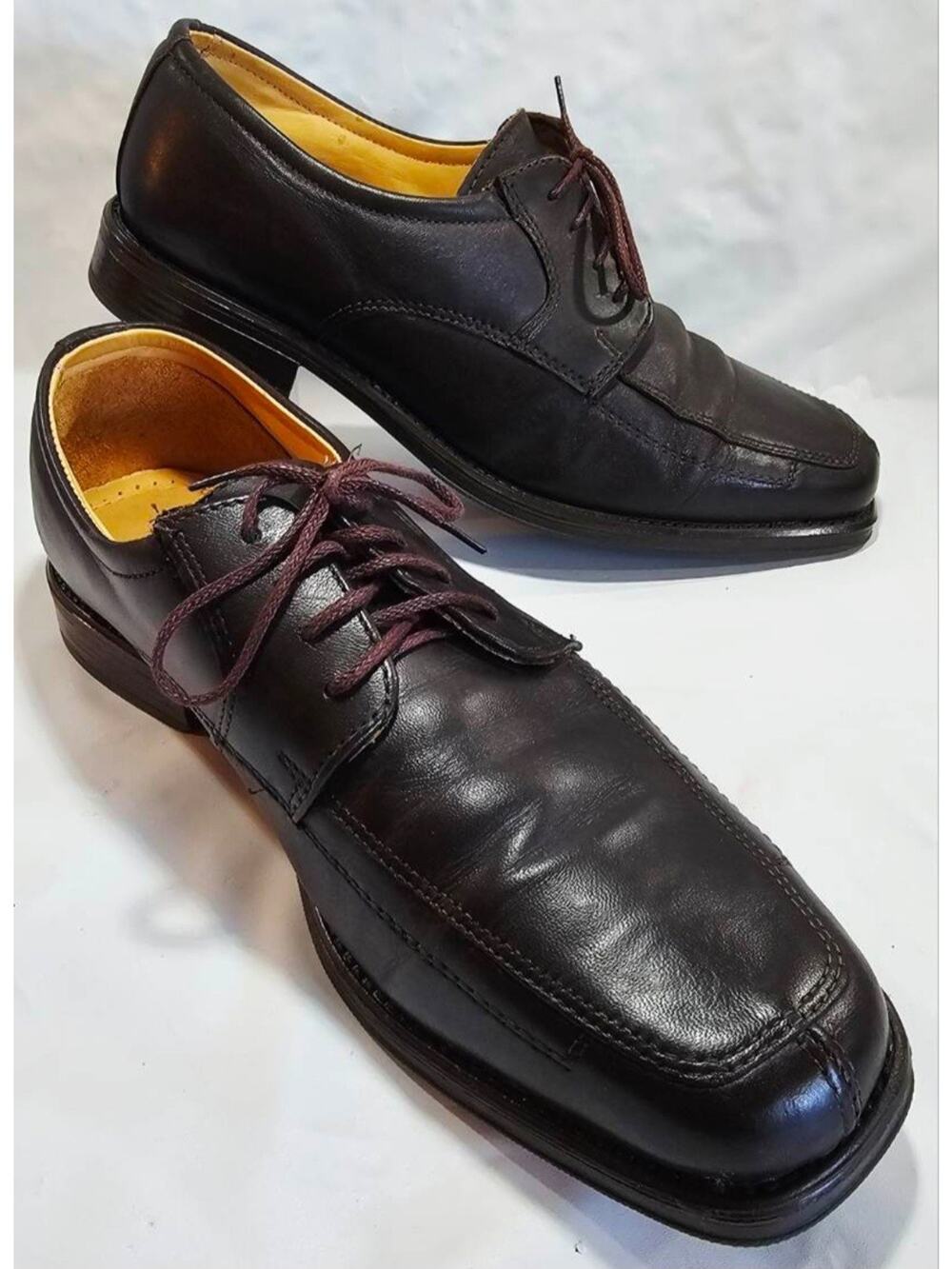 Giorgio Brutini Dark Brown Leather Oxford Dress Shoes Men's Size 11.5M 249962